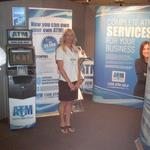 complete ATM services at trade show